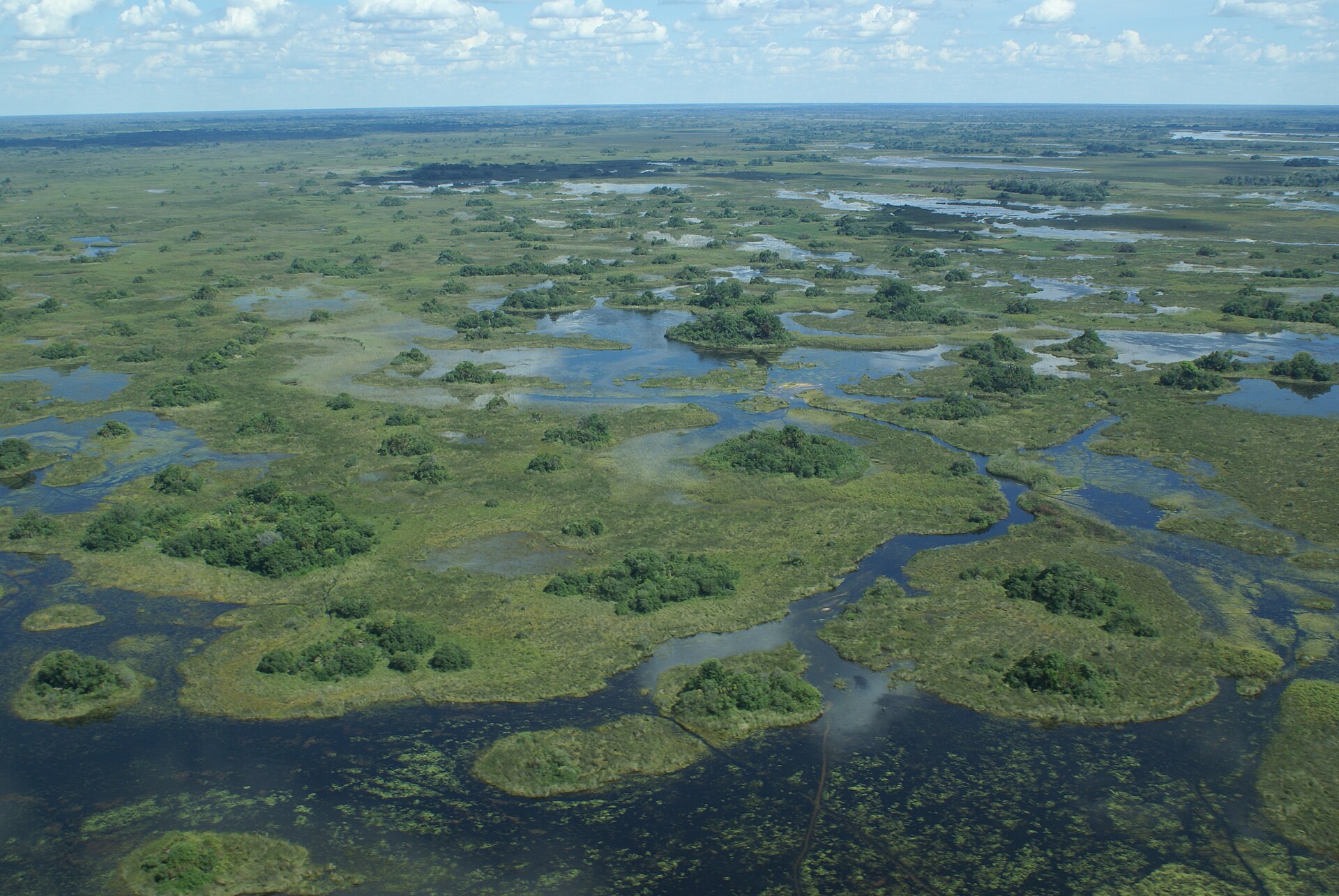 Landschaft in Botswana