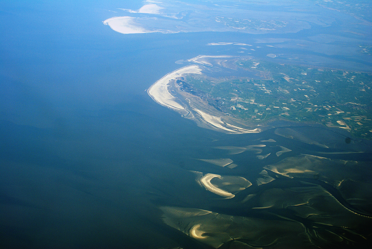 Wattenmeer, Deiche und Küstenlandschaft in Schleswig-Holstein