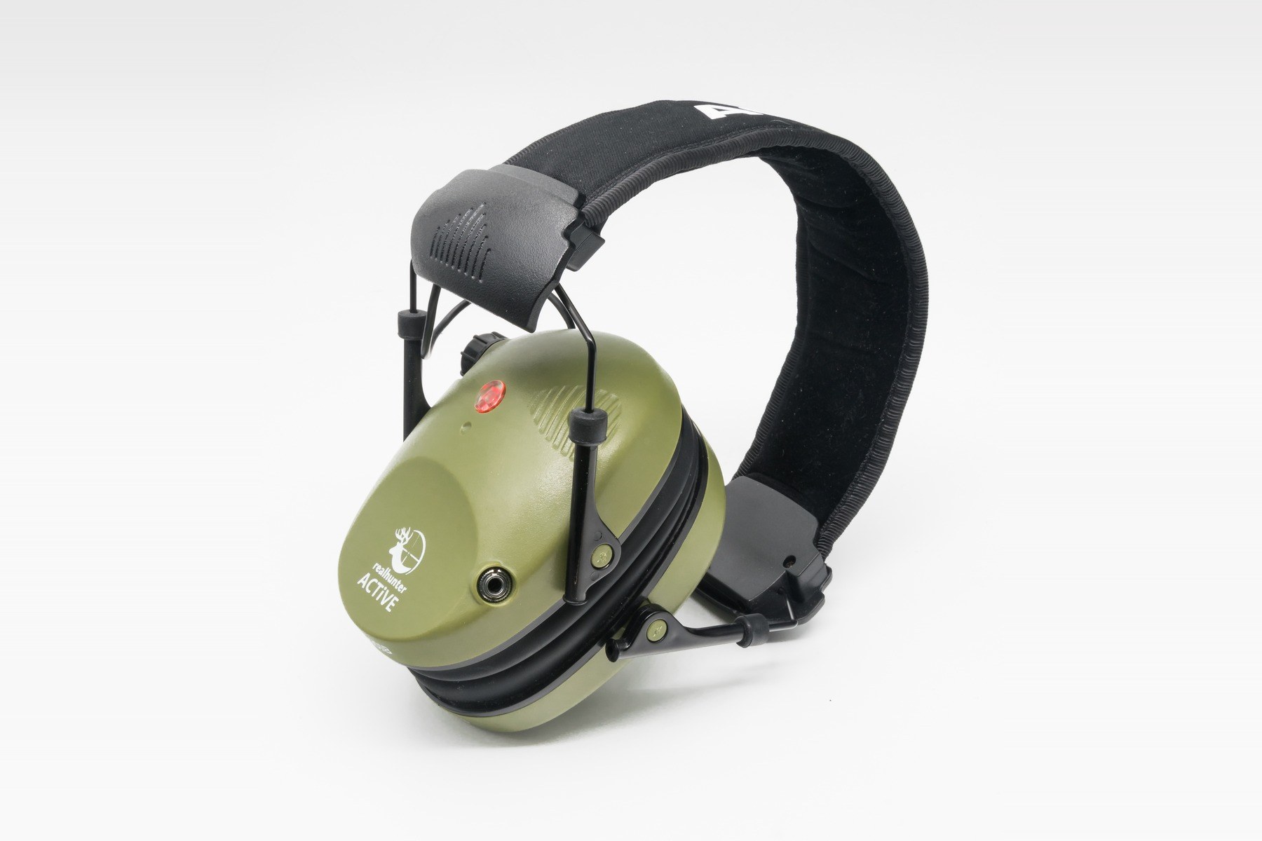 Aktiver elektronischer Kapselgehörschutz RealHunter ActivePro mit Richtmikrofonen und flachen Kapseln für den jagdlichen Anschlag