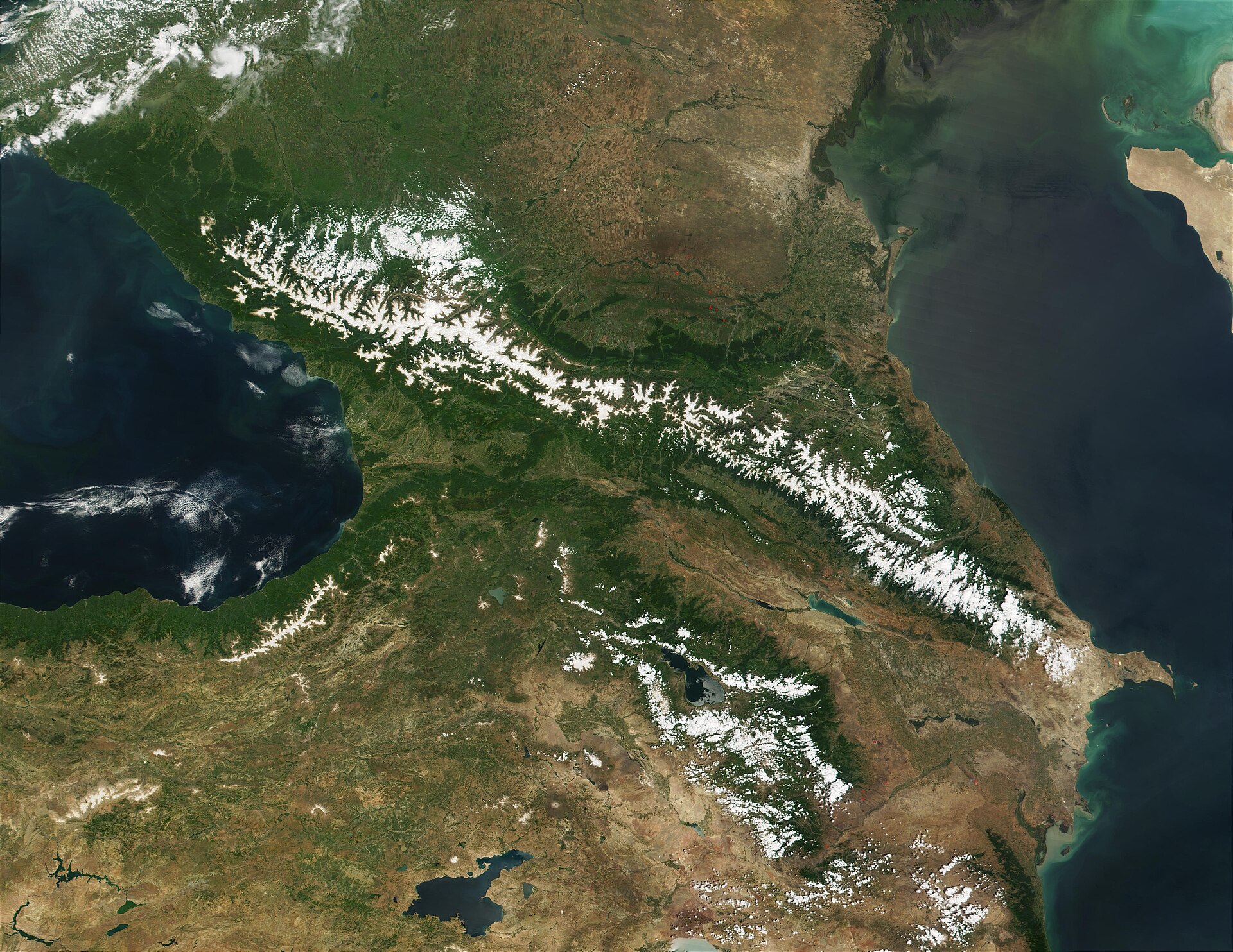 Landschaft in Georgien