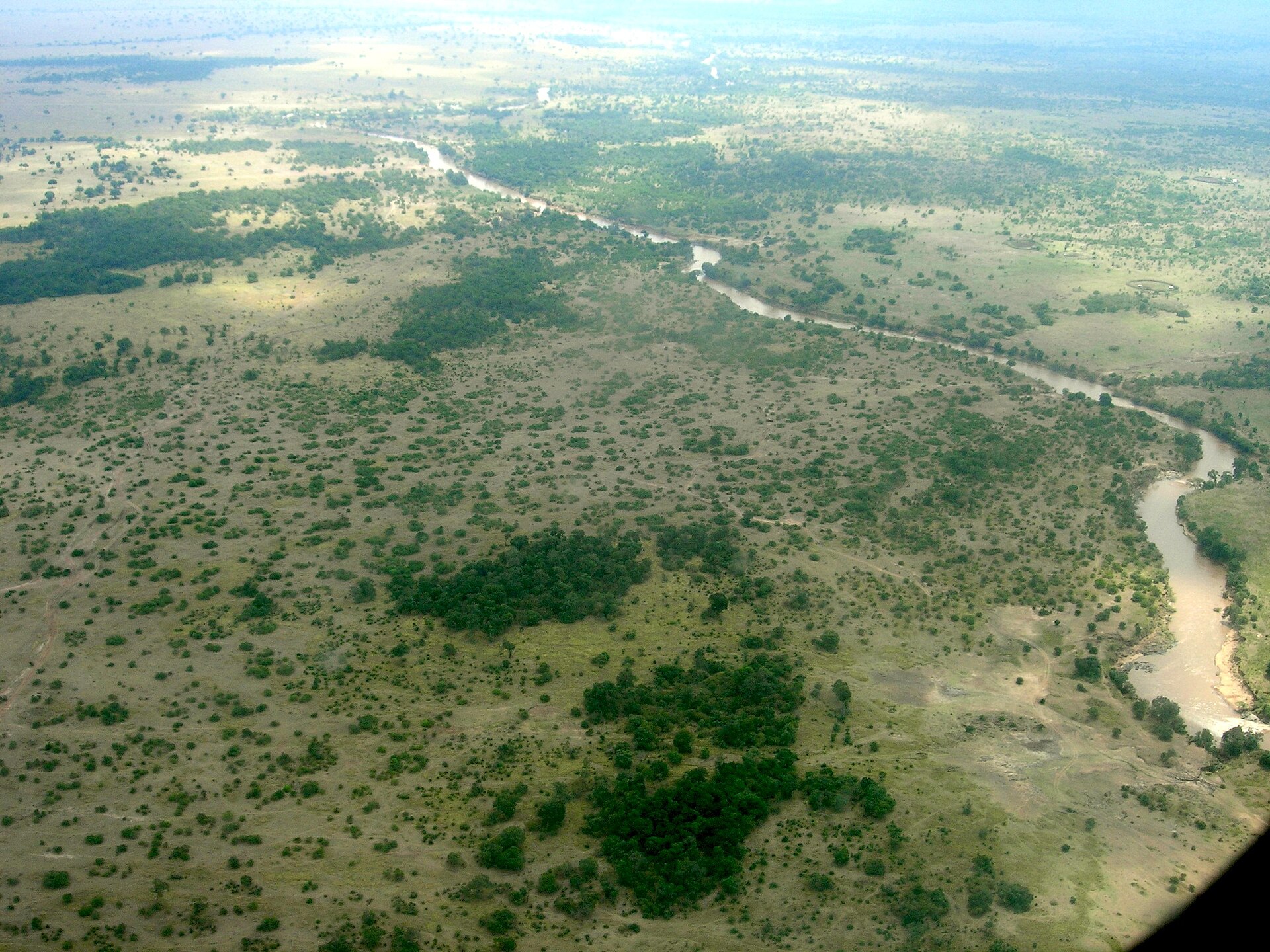 Landschaft in Kenia