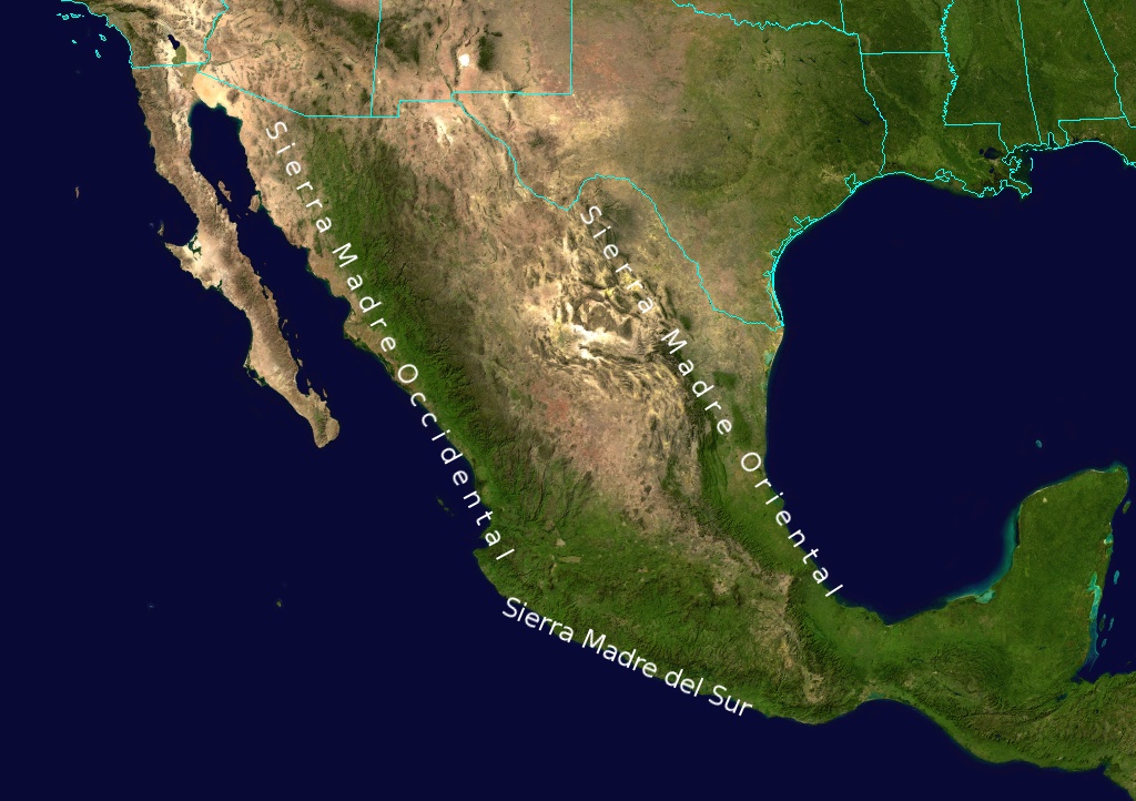 Landschaft in Mexiko